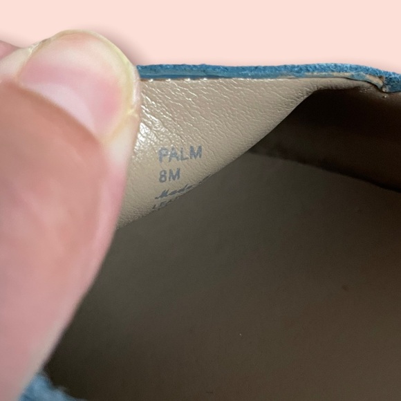 Donald J. Pliner Shoes Palm Slip On Suede Sneakers Blue Size 8 - Picture 7 of 7